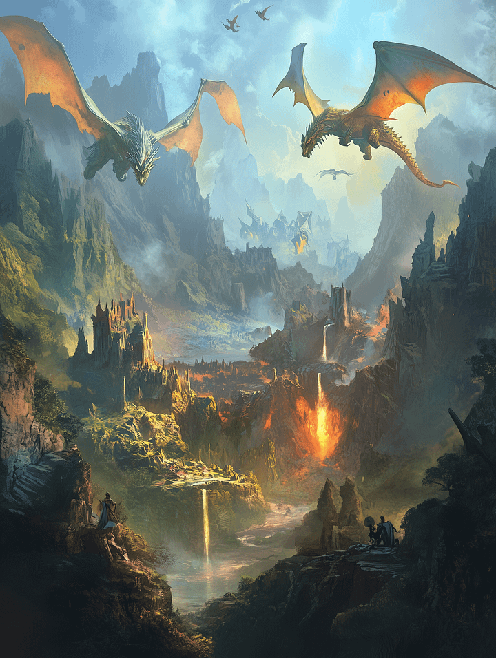 Wyrmspan Framed Wall Art - Board Game Room Artwork product image (1)