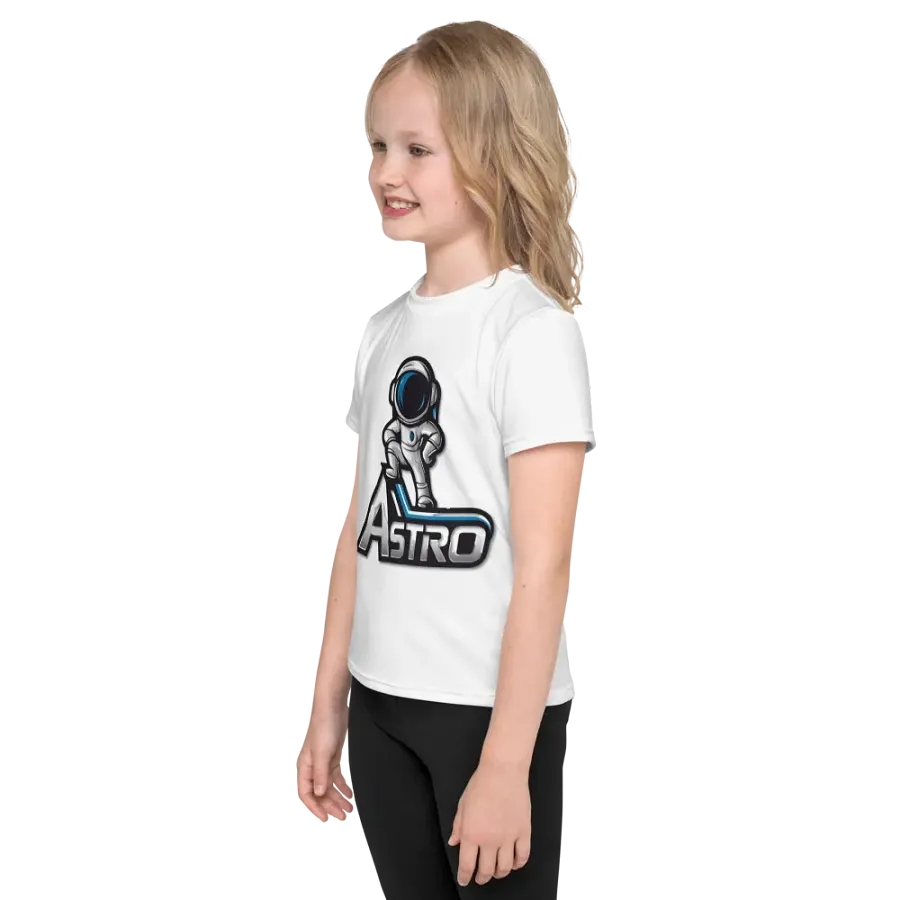 Exclusive Astro Explorer Kids Graphic Tee - White, Sizes 2T-7 product image (3)