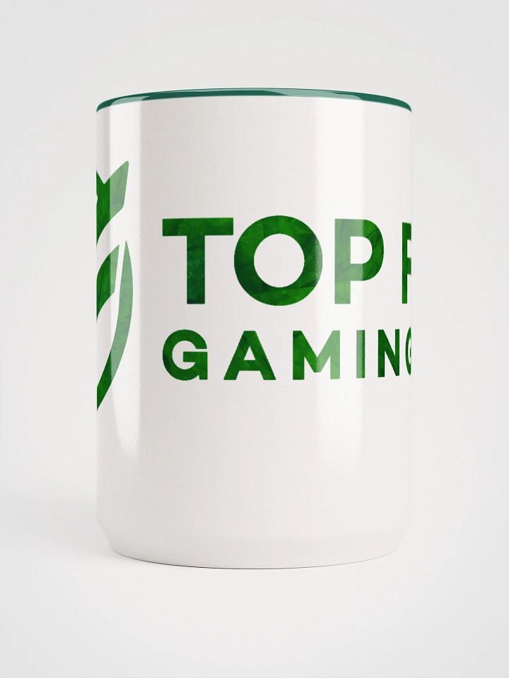 TopFrag™ Green Ceramic Mug with Color Inside product image (2)