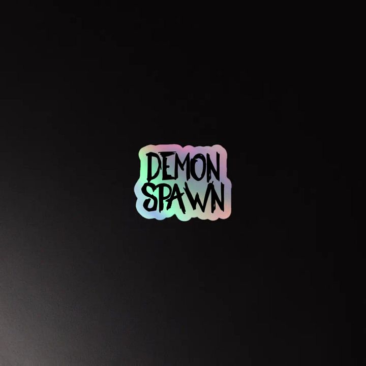 Demon Spawn: Cut Holographic Sticker product image (4)