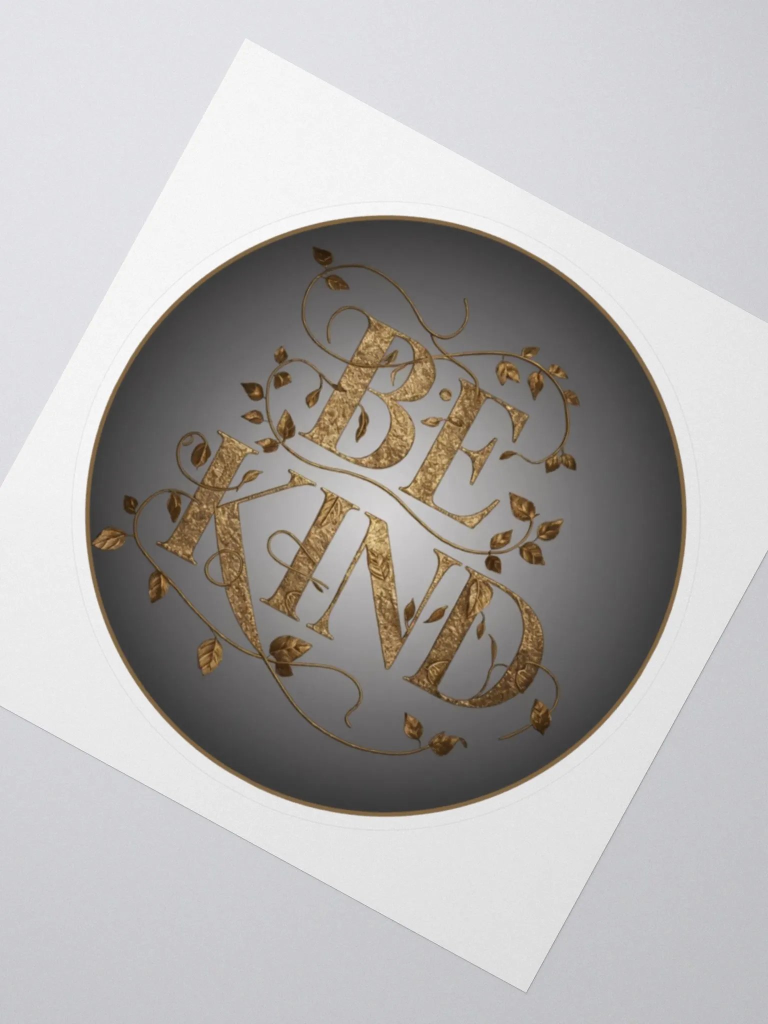 Self-Love, Positive Affirmation Art Sticker - Be Kind! product image (3)