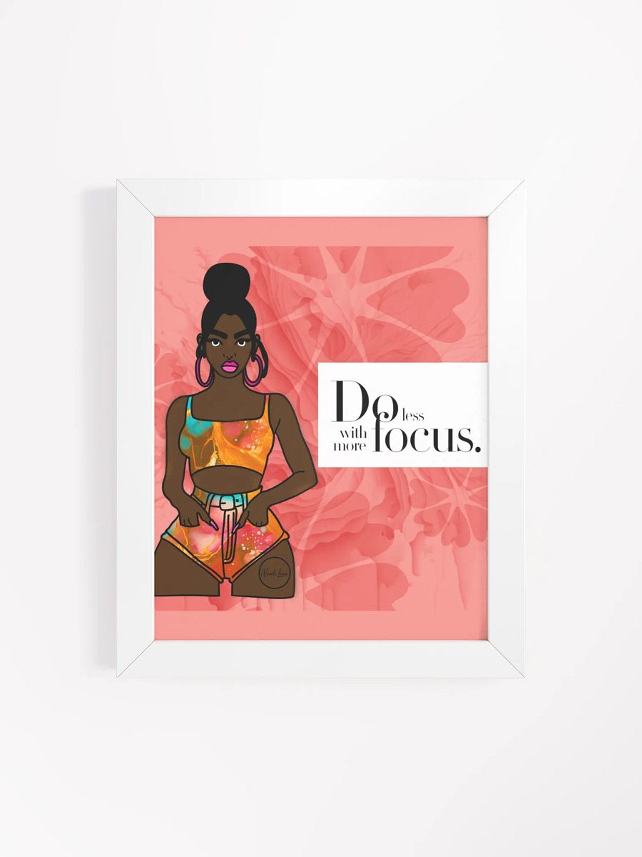Bold Empowerment: Framed Motivational Art product image (4)