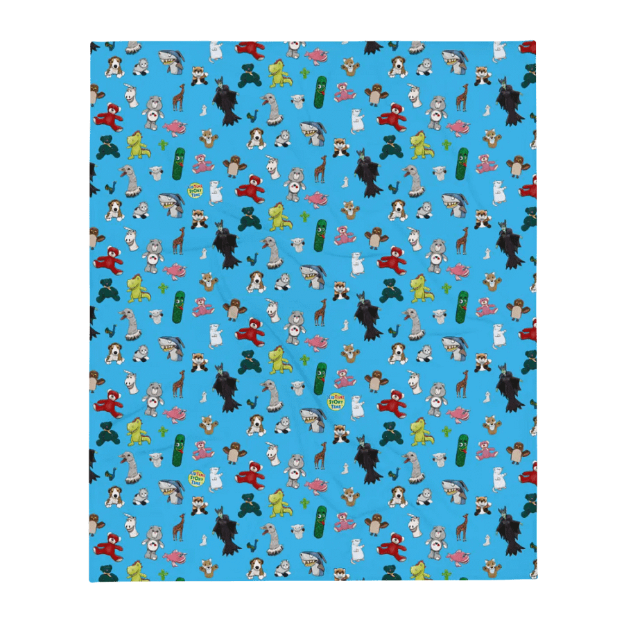 Blue KidTime StoryTime Family Blanket product image (1)
