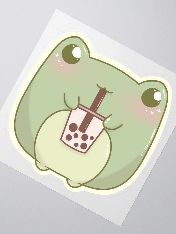 Sippy Boba Frog Sticker product image (2)