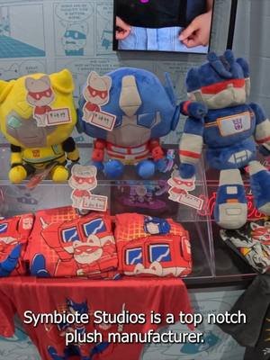 We’re hung out at #SDCC and met with Symbiote Studios! They make some really fun and adorable merch for all the cool Pop Culture franchises… I may or may not be partial to the Lazerbeak plushy! #symbiotestudios #merch #transformers #popculturewarrior #SDCC2025 #wtfnationradio