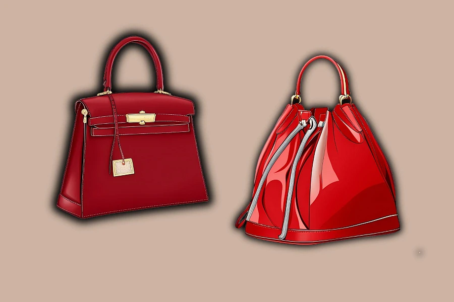 LUXURY BAGS - RED-ISH 12 CLIPART product image (3)