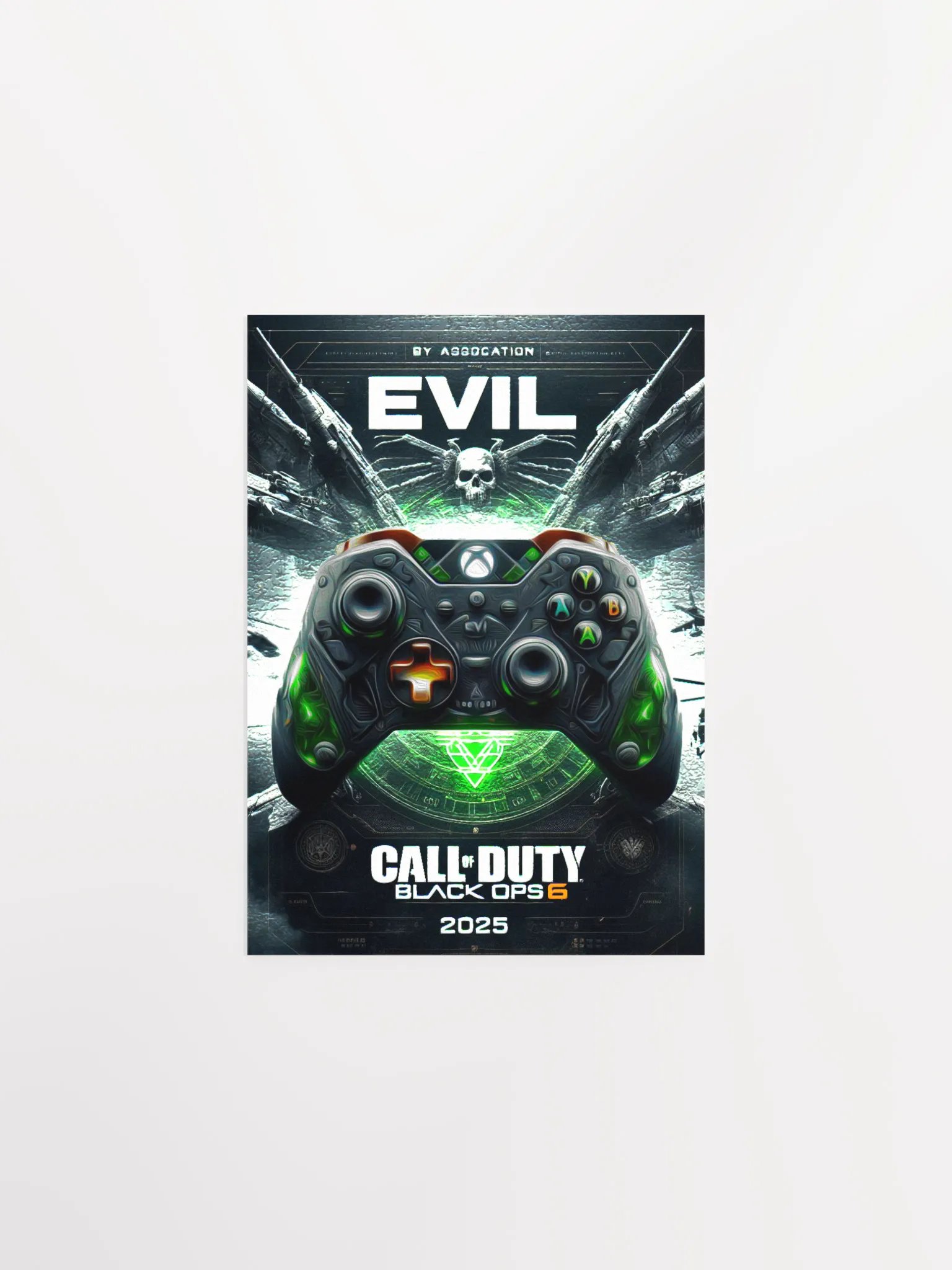 EVIL Gaming: BO6 Controller Poster product image (5)