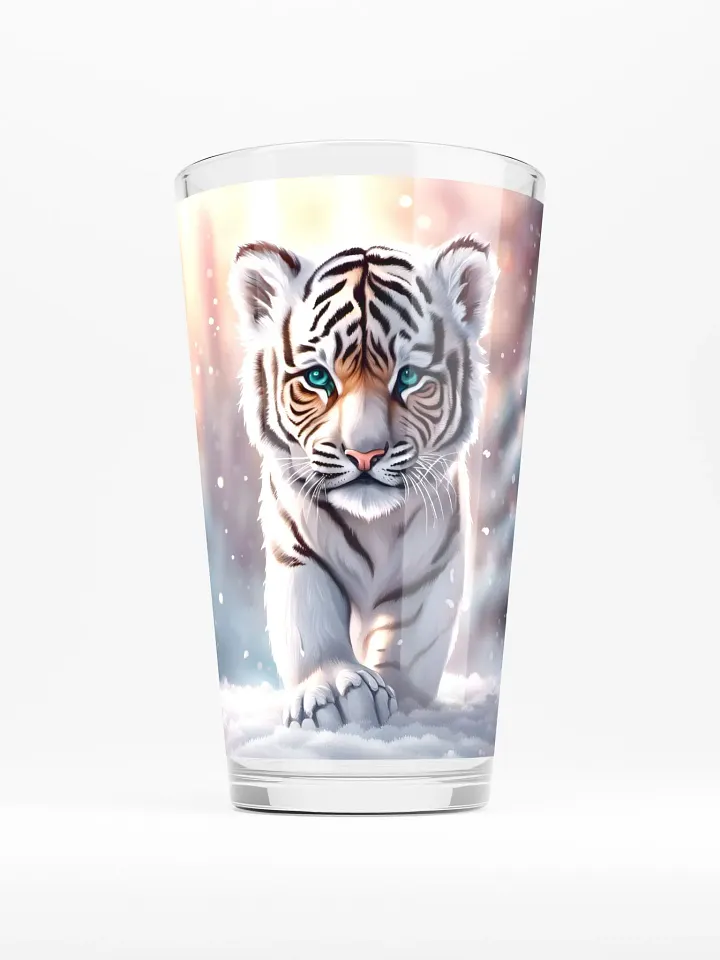White Tiger Pint Glass product image (1)