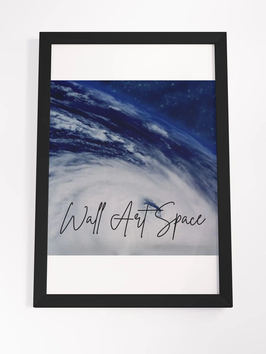 Space View Framed High-Quality Matte Poster (in) product image (4)