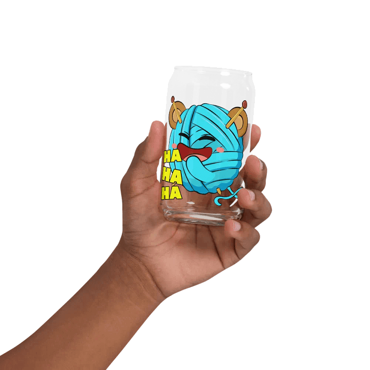 Emote-Lachen-Glas-16oz product image (32)