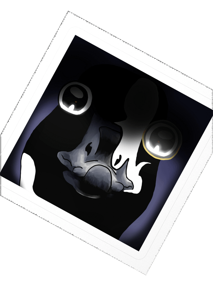 Doom Pengu Stare Sticker product image (2)