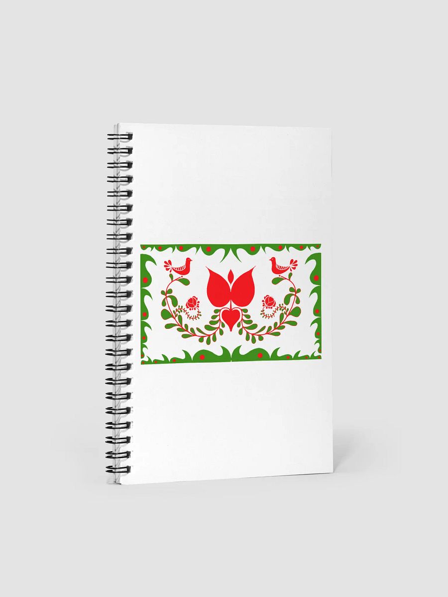 Hungarian Folklore Spiral Notebook product image (1)