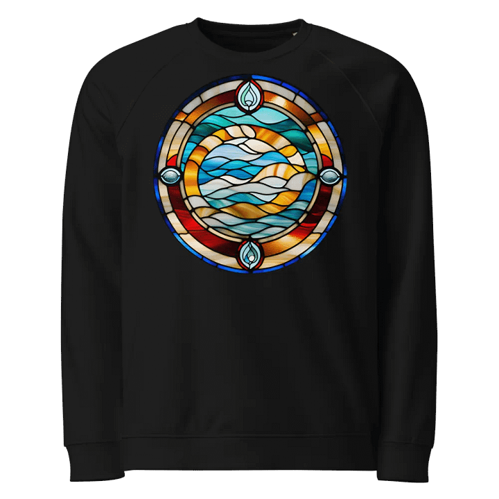 Spiritual Aquarius - Unique Sweatshirt Design - Circle Energy product image (1)