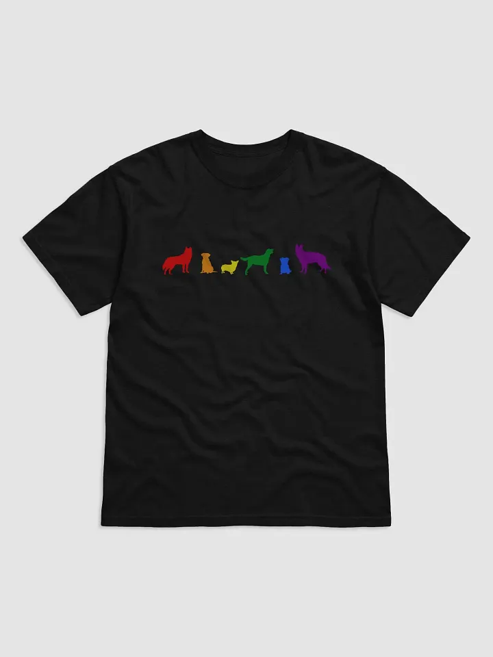 Rainbow Pride Dogs Men's Shirt product image (4)