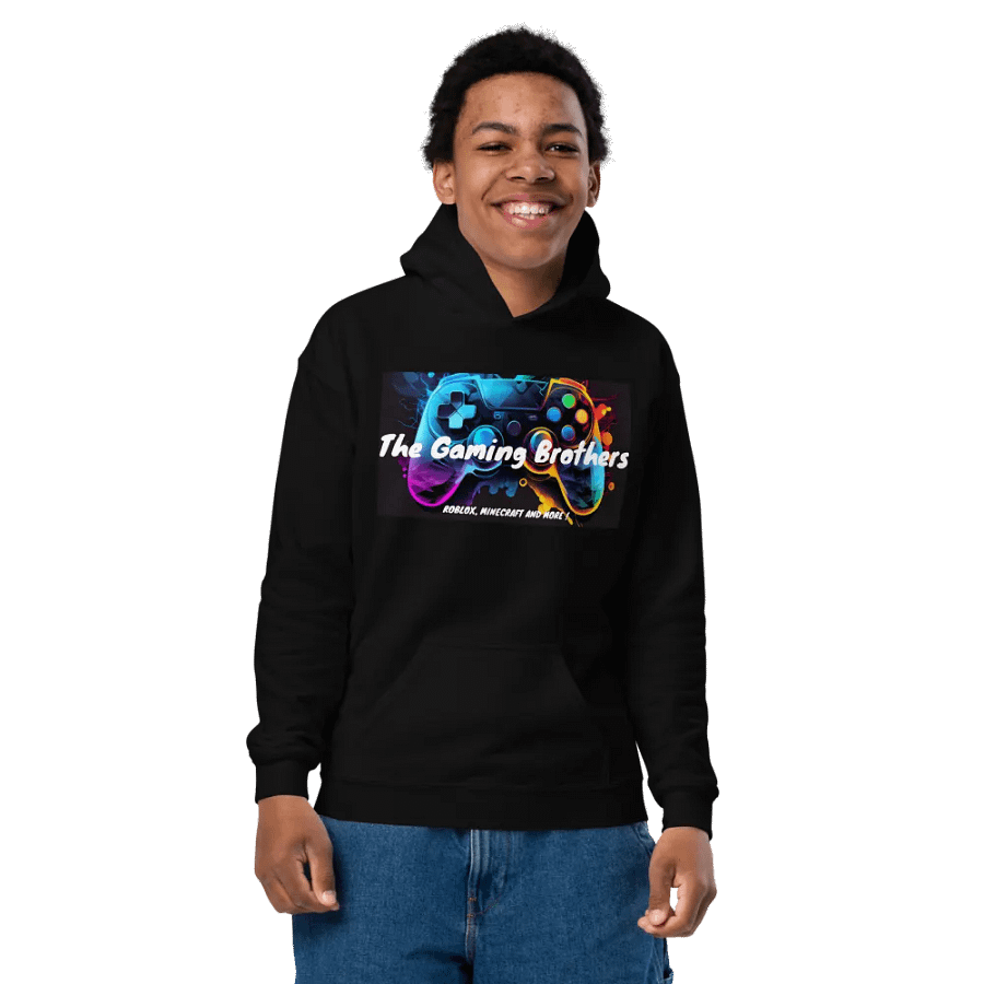 Gaming Brothers Controller Chaos Hoodie product image (6)