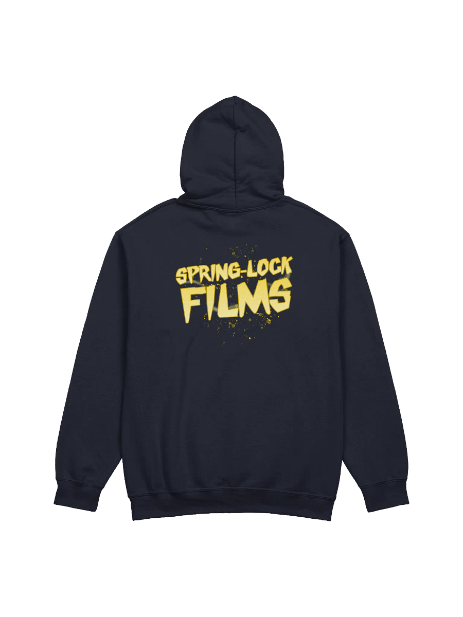 'SLF' (Spring-Lock Films) Yellow Graphic Hoodie product image (2)