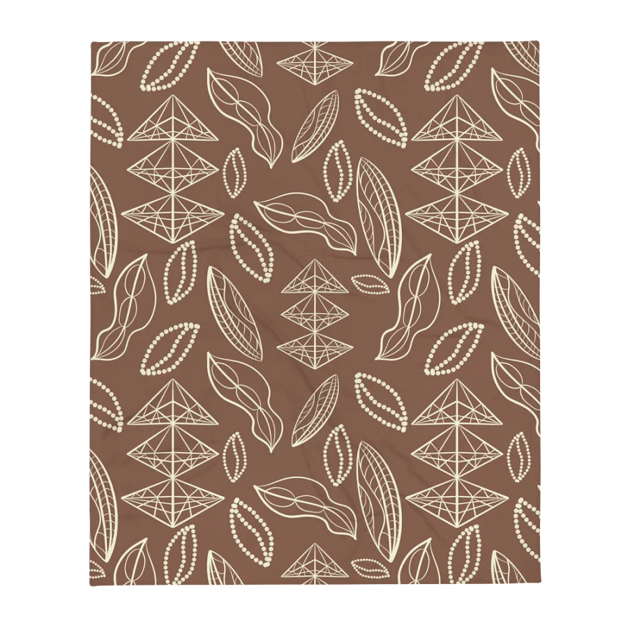 El Yunque Brew Bliss: Abstract Coffee Bean Earthy Pattern product image (13)