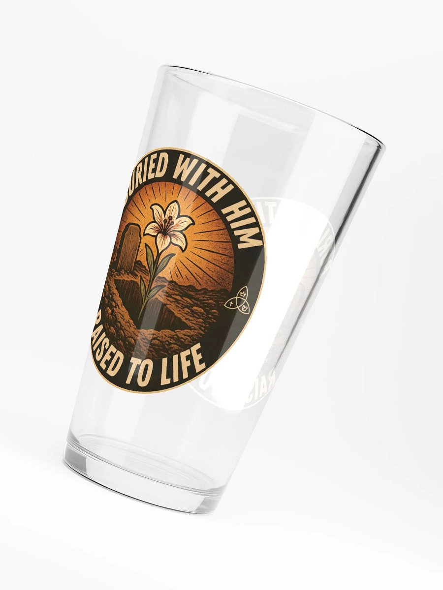 Raised to Life pint glass product image (5)