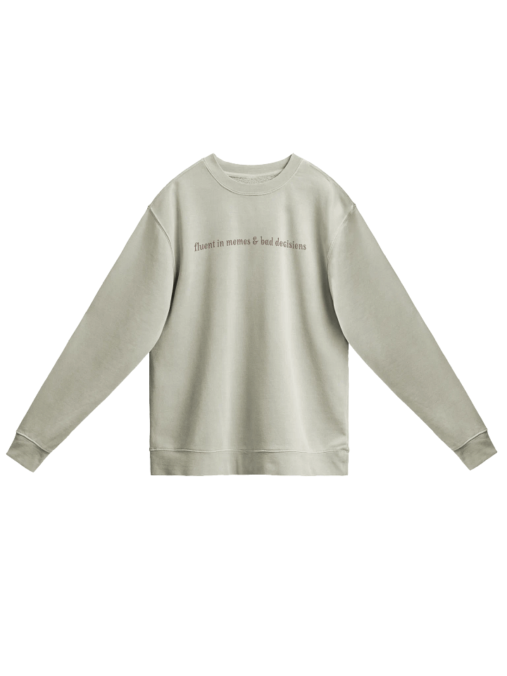 Fluent In Unisex Sweatshirt product image (2)