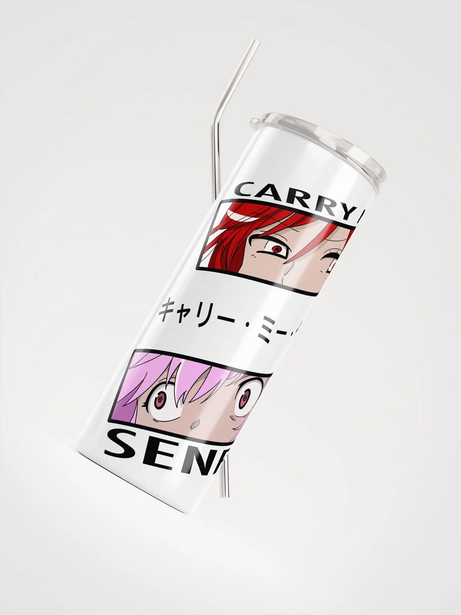Carry Me Senpai 20oz Stainless Steel Tumbler W/ Straw product image (4)