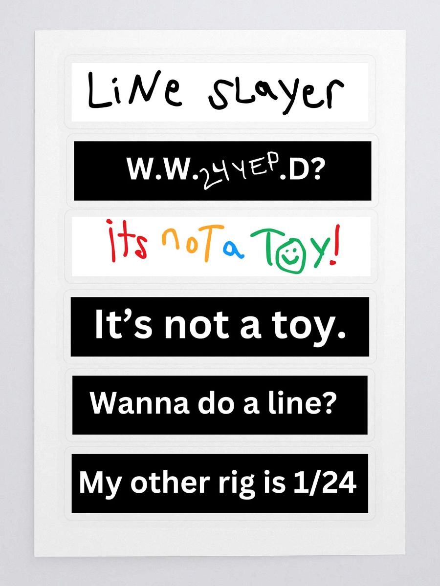 Whatever stickers product image (3)