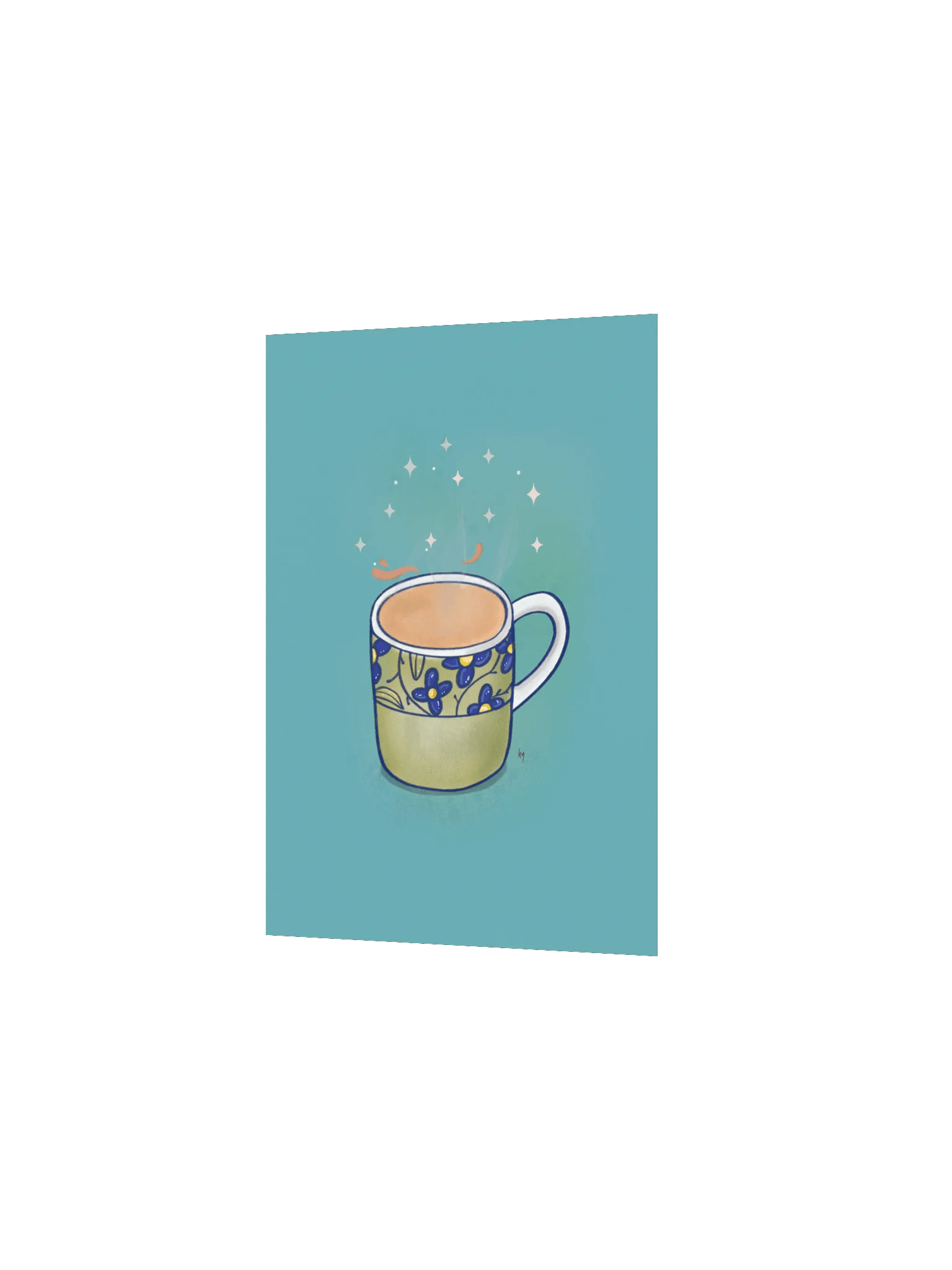 Floral Mug Art Print product image (3)