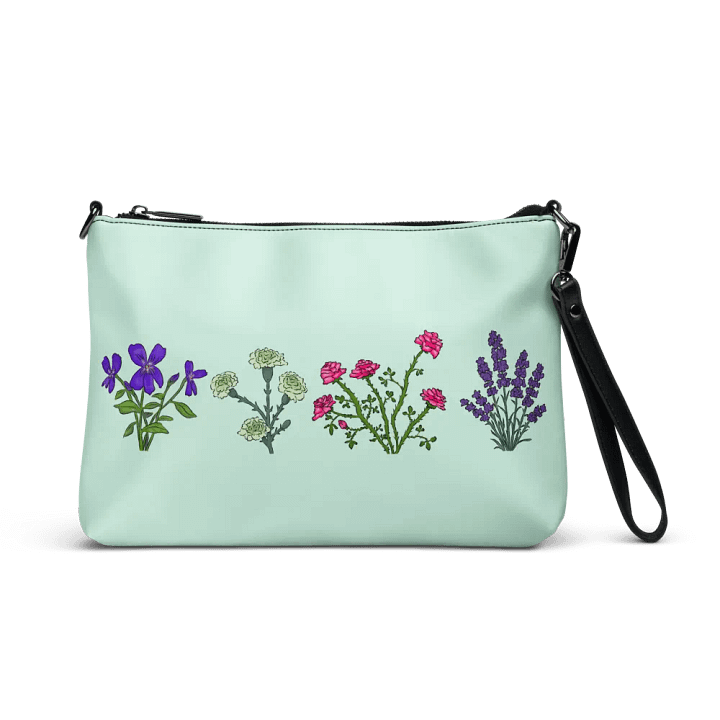 Floral Flag Art Print Pouch product image (1)
