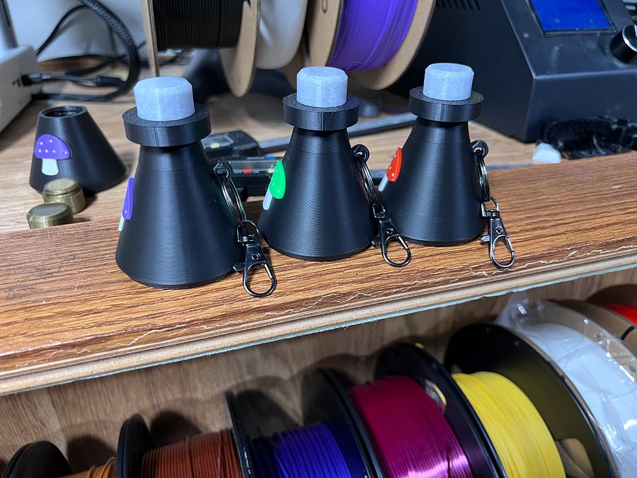Stash Bottle Keychains product image (2)