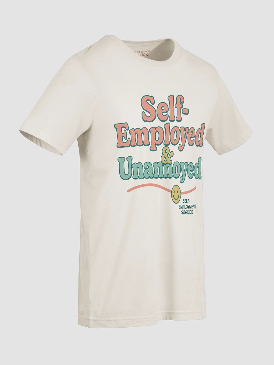 Self-Employed & Unannoyed T-Shirt (Peaches & Mint) product image (5)