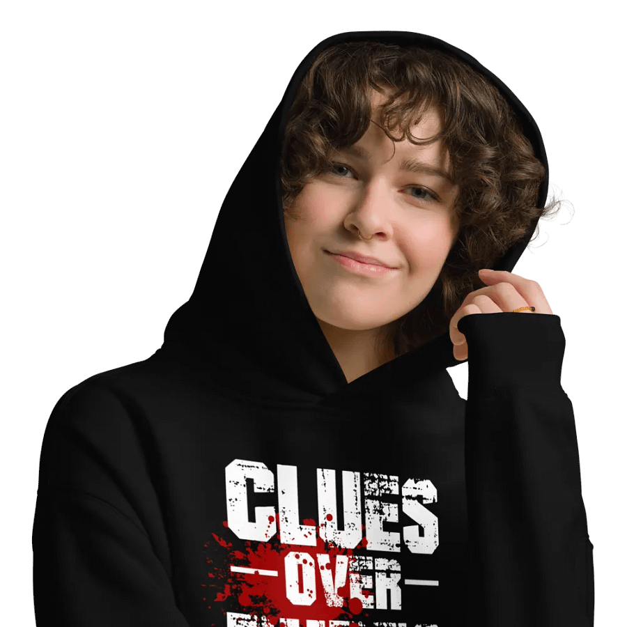 CrimeClothes Clues Over Dudes Premium Oversized Hoodie product image (2)
