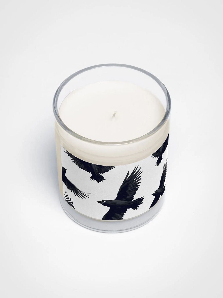 🌙 Mystical Crow Motif Soy Candle 🕯️ product image (3)