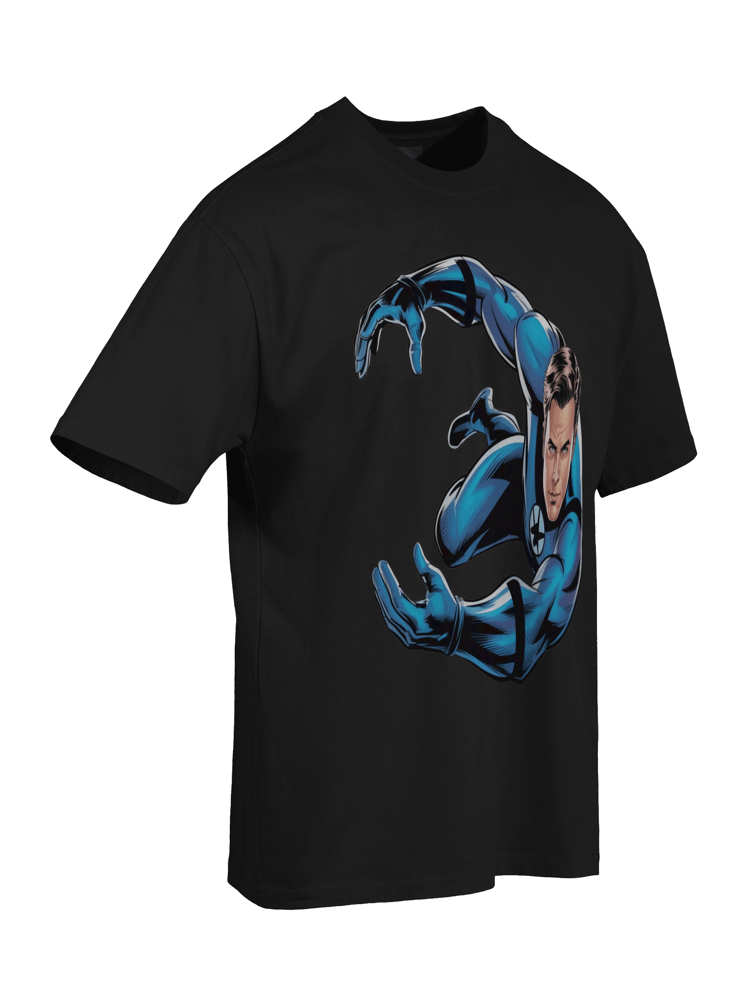 Mister Fantastic Dynamic Flex Oversized Faded T-Shirt – Azure Limb Labyrinth product image (8)