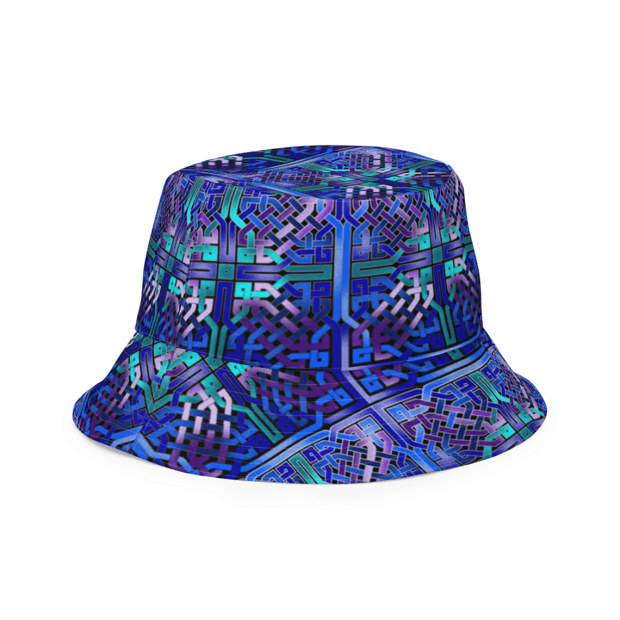 Blue Celtic Knot Buckethat product image (11)