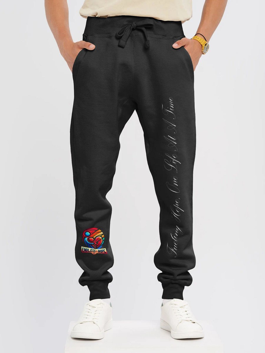 Endless Hope Inc. Joggers White Writing product image (3)