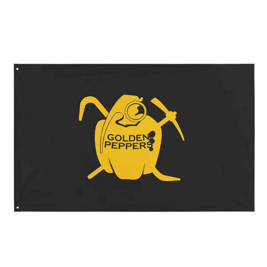 Golden Peppers Flag product image (1)