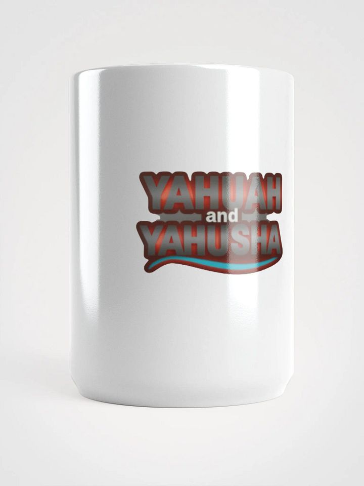 Glowing Elegance: Yahuah and Yahusha Mug product image (1)