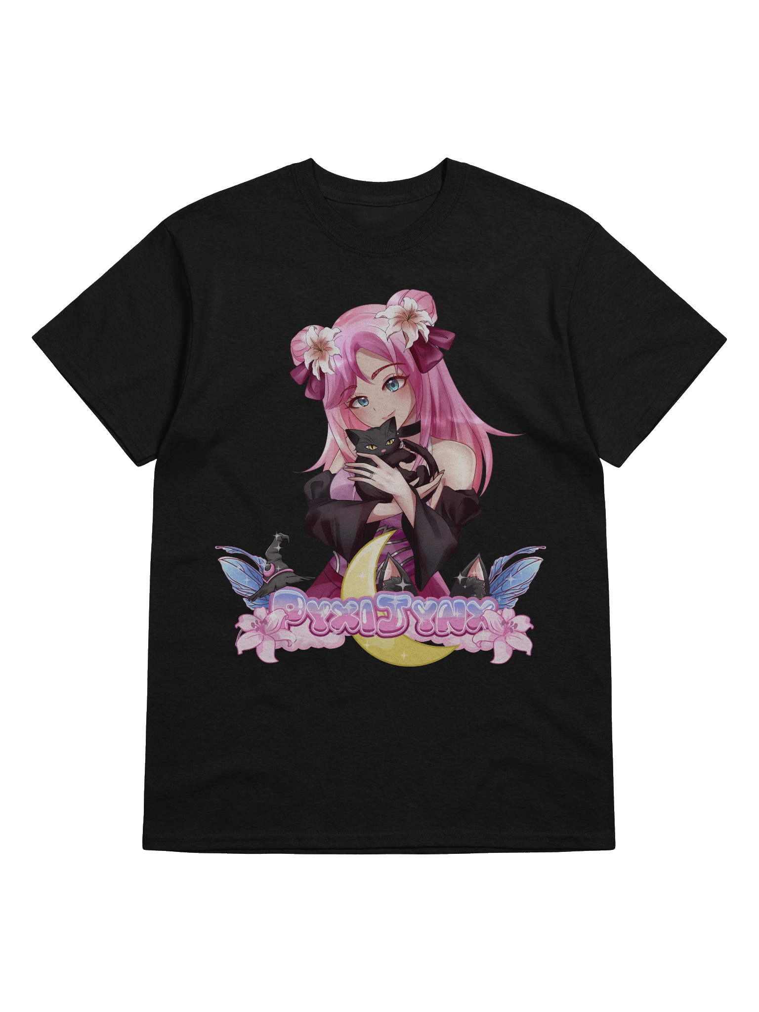 "Ailurophile" Pyxi Jynx with Logo T-Shirt product image (5)