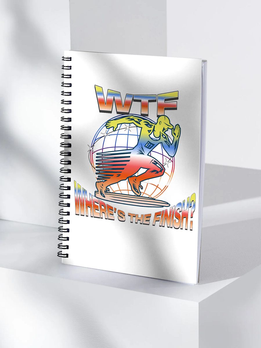 WTF Where's The Finish? Notebook product image (3)