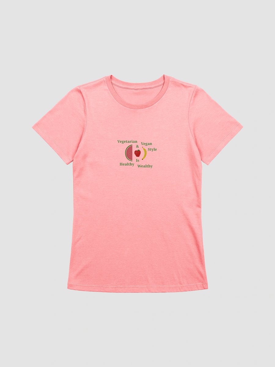 Healthy Wealthy Vegetarian & Vegan T-Shirt product image (1)