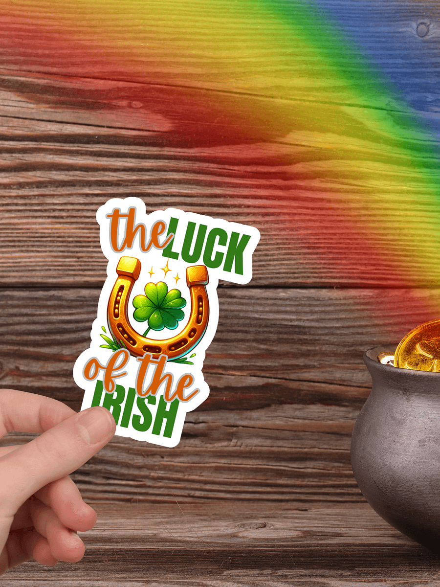 The Luck of the Irish Sticker product image (1)