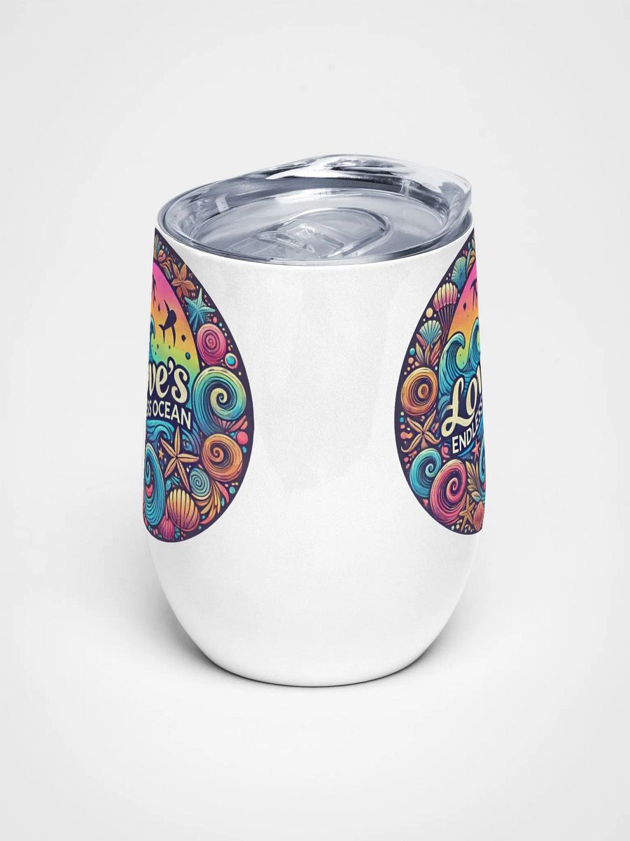 Endless Ocean Wine Tumbler product image (4)