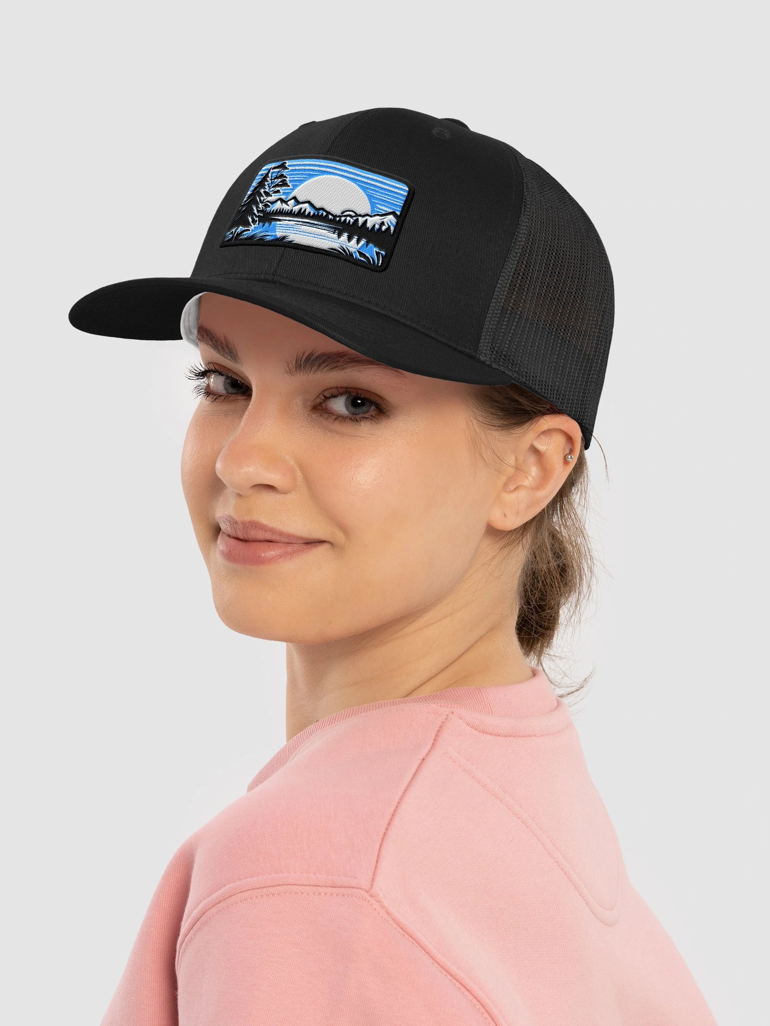 [Cycliste Touriste] Retro Trucker Hat | Yupoong 6606 product image (13)