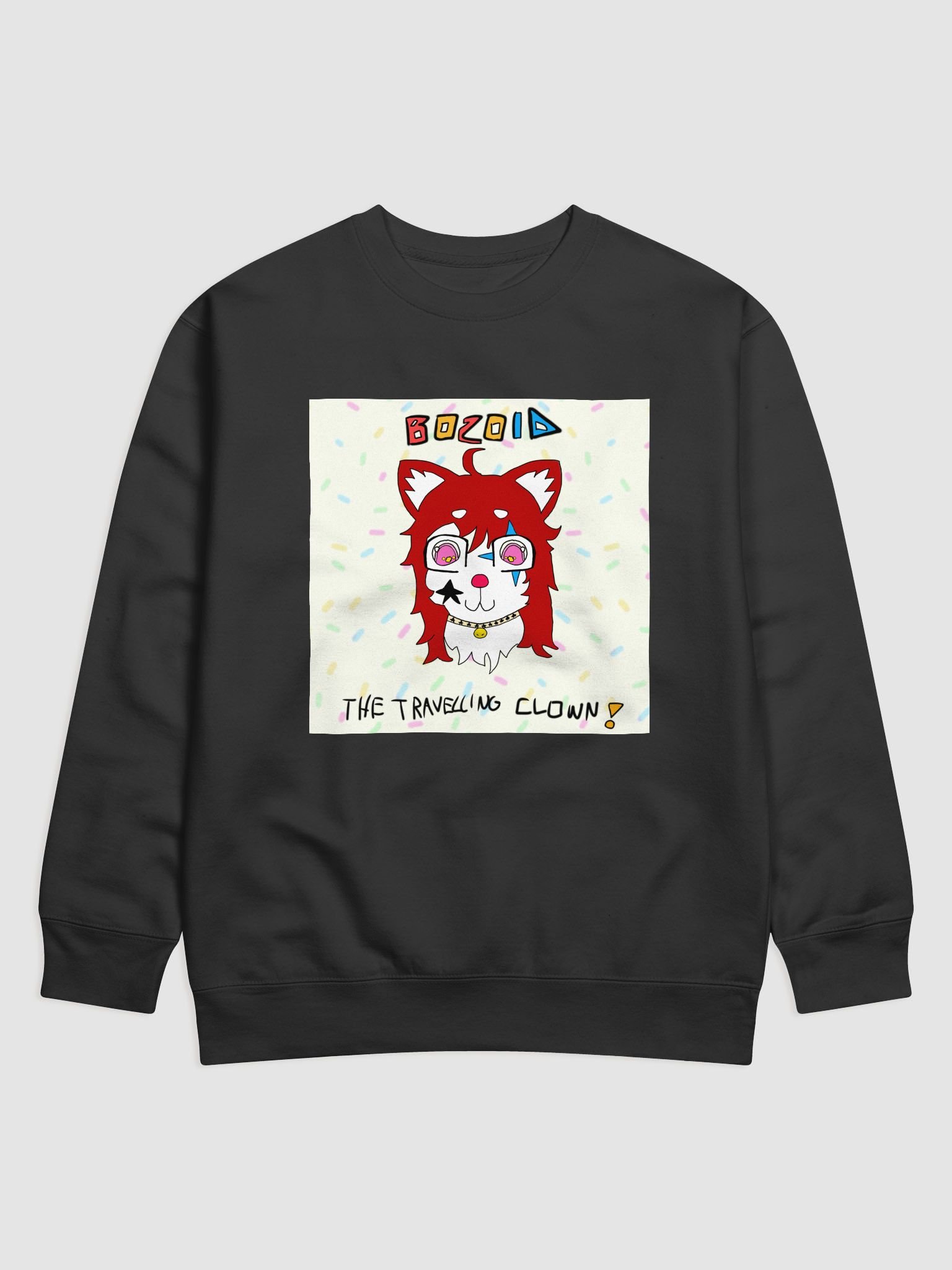 Bozoid The Travelling Clown Sweatshirt product image (1)