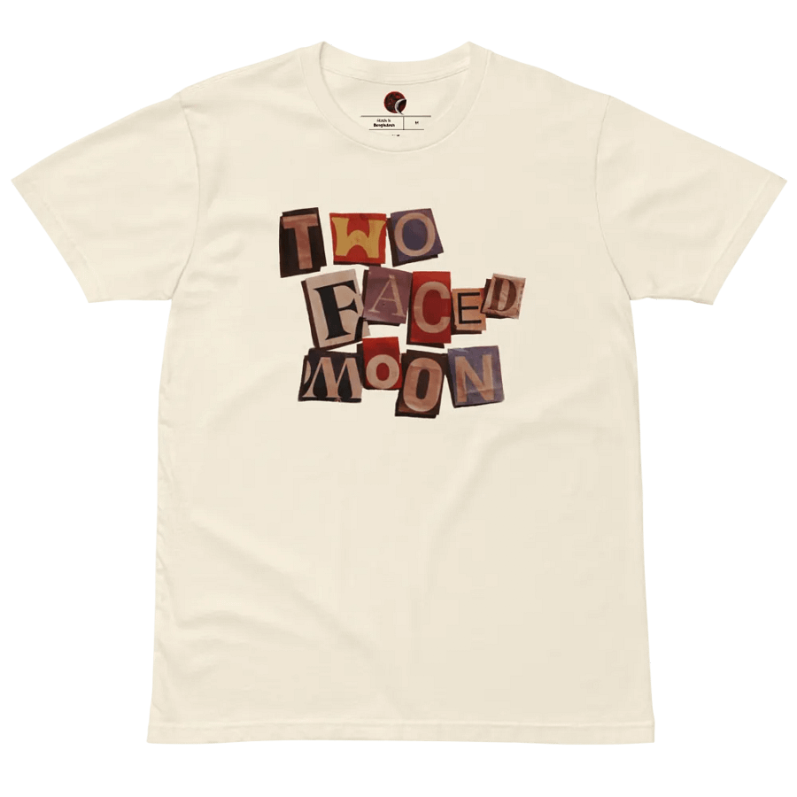 Two Faced Moon Vintage Design Tee product image (2)