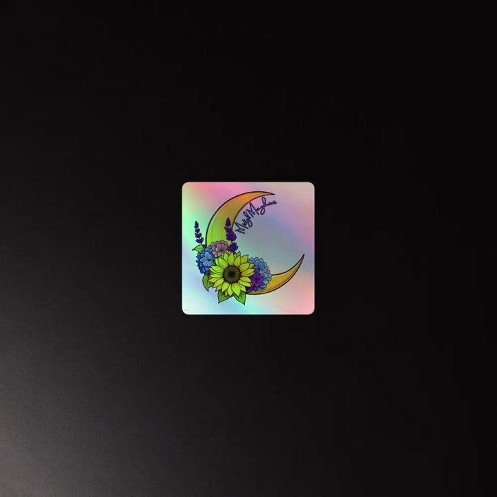 Holographic MM Logo Sticker product image (2)