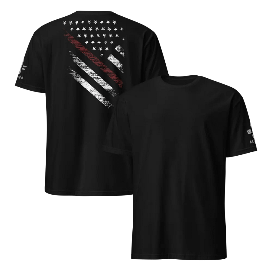 Firefighter Thin Red Line Diagonal Flag product image (13)