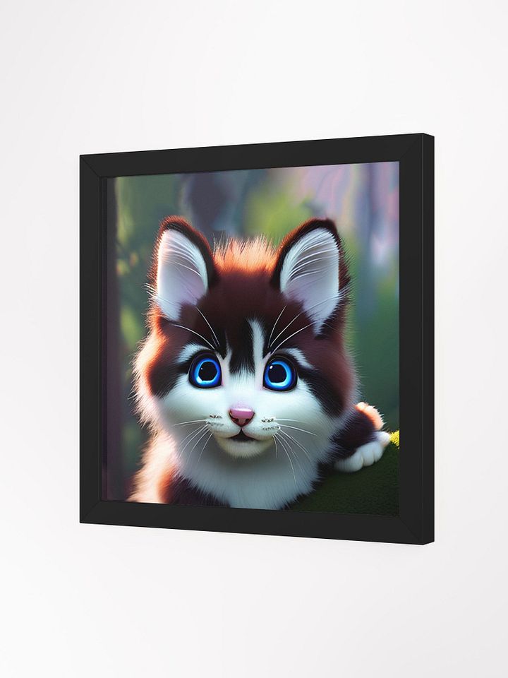 Enchanting Whiskers - Forest Gaze Poster product image (2)
