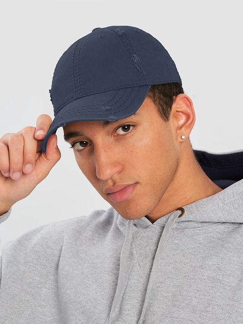 Photo showing Otto Distressed Dad Hat