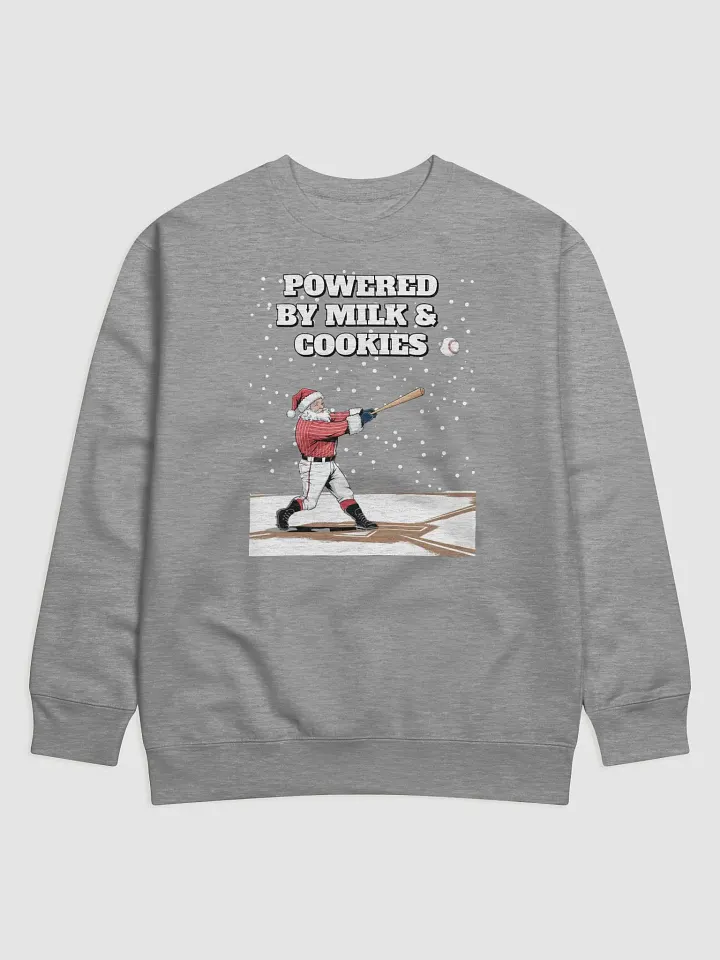 Powered By Milk And Cookies - Baseball Sweatshirt product image (4)