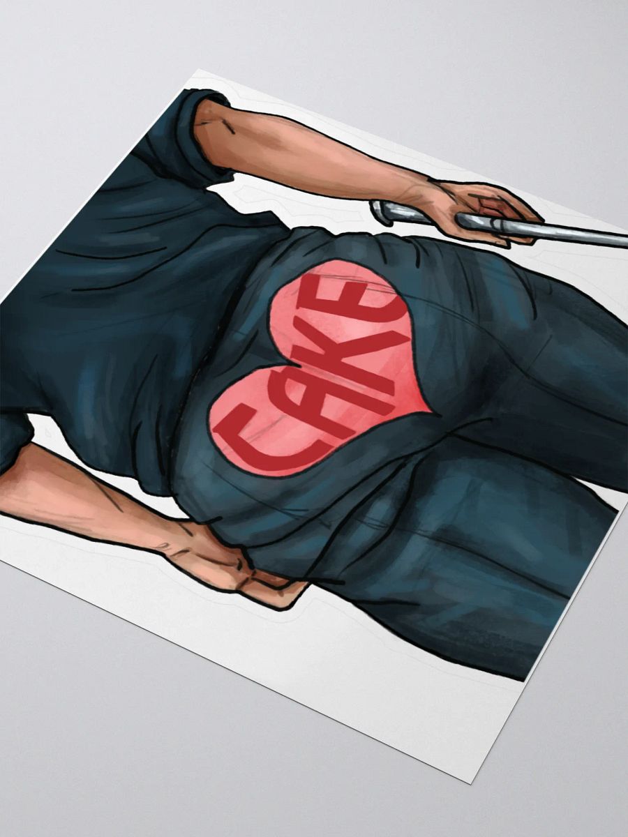 Geralt Cake Sticker product image (11)